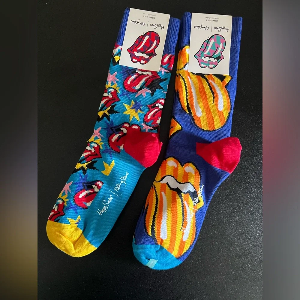 HAPPY SOCKS ROLLING STONES SPECIAL EDITION SOCKS 2 pair